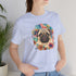 Pug Lover T-Shirt -  Pug Mandala Shirt for Women